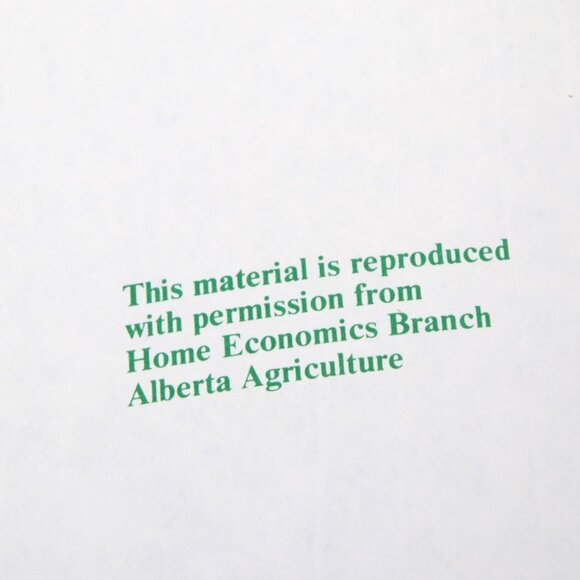 Vintage ZUCCHINI Recipe Book Ministry Of Agriculture Ontario 1987 Green Retro Pr - Picture 5 of 5